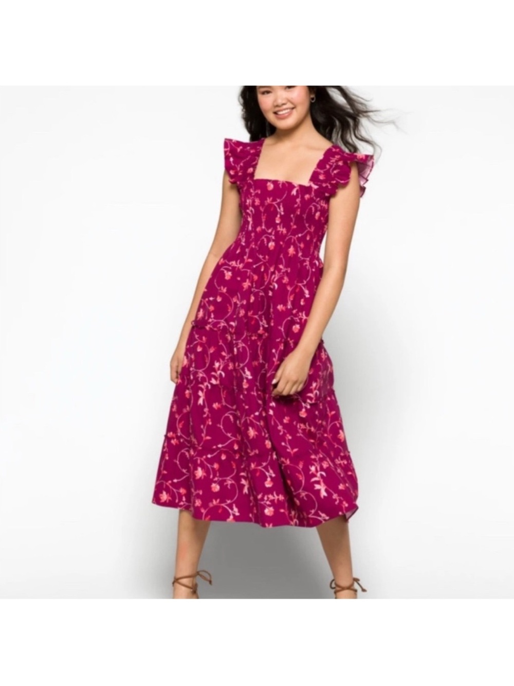 Hill House Botanical Nap Dress